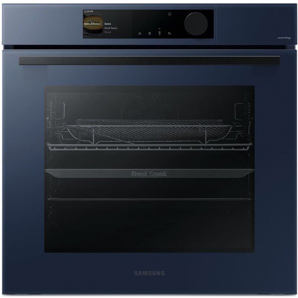 Samsung Pyrolyse Backofen NV7600B NV7B6675CDN, mit 1-fach-Teleskopauszug, Pyrolyse-Selbstreinigung, Dual Cook – Ein Ofen. Zwei Garräume. Maximale Flexibilität.