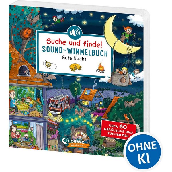 Suche und finde! Sound-Wimmelbuch - Gute Nacht / diverse