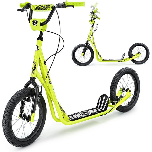 HyperMotion Scooter HyperMotion City Scooter mit Luftreifen 16 Zoll, 15KM