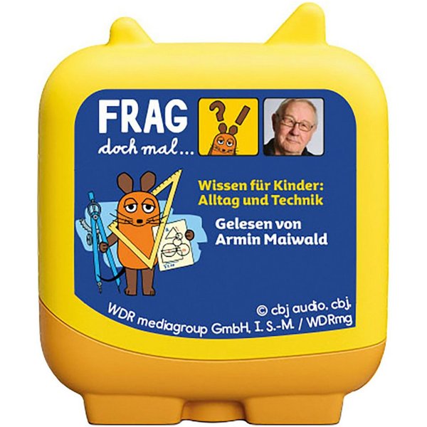 tonies Hörspielfigur Frag doch mal die Maus - Wissen für Kinder Alltag und Technik