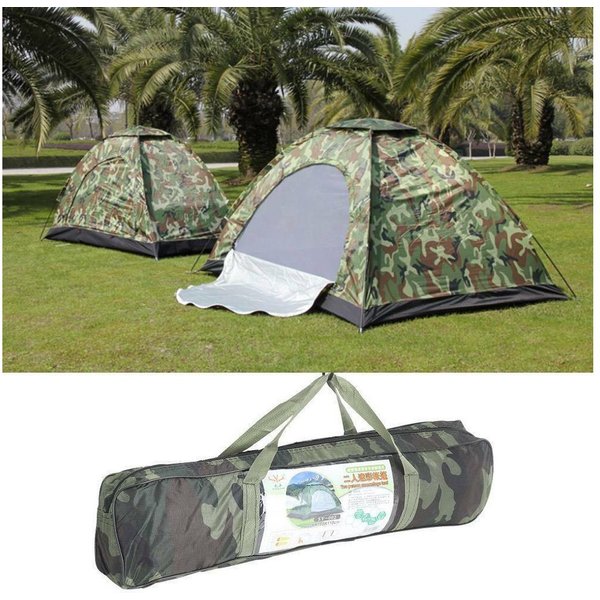 Youyijia Wurfzelt Wurfzelte Camping Kuppelzelt Wasserdichtes Camouflage Wanderzelt