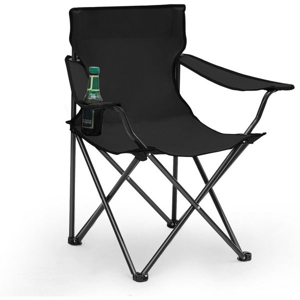 SUNULA Campingstuhl Faltbar Anglerstuhl Ultraleicht Faltstuhl Camping Klappstuhl (1 St), mit Getränkehalter, mit Tragetasche, bis max. 100 kg