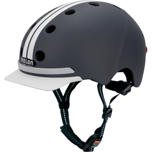 Melon Fahrradhelm E-Series Highway mit Vorder- und Rücklicht, super leicht, Magnetverschluss, größenverstellbar, mehr als 50 Designs