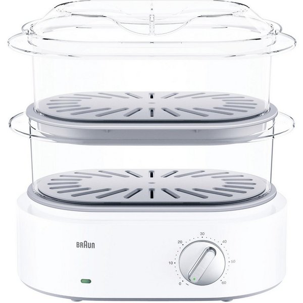 Braun Dampfgarer Braun FS 5100 IdentityCollection Dampfgarer weiß