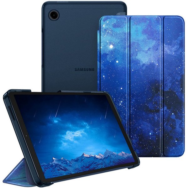 Fintie Tablet-Hülle für Samsung Galaxy Tab A11 8,7" 2025/ Tab A9 8.7 Zoll Tablet, Ultra Dünn Schutzhülle mit Transparenter Rückseite