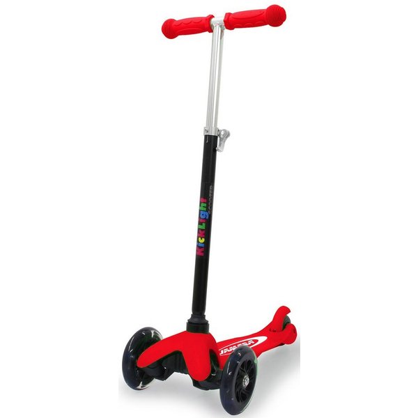 Jamara Dreiradscooter KickLight, mit LED-Rädern