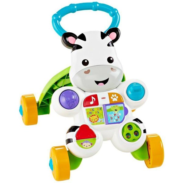Fisher-Price® Lauflernhilfe Lern mit mir Zebra Lauflernwagen
