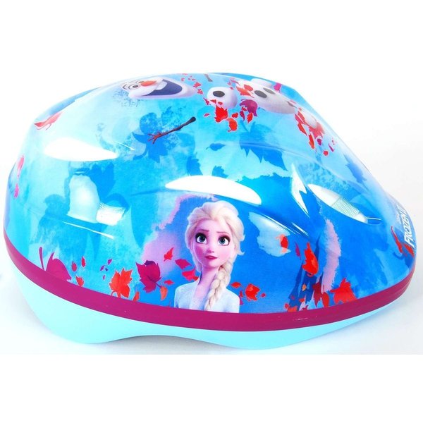 Volare Fahrradhelm Kinder Fahrrad Helm Schutzhelm Kinderhelm Frozen Eiskönigin Elsa Blau