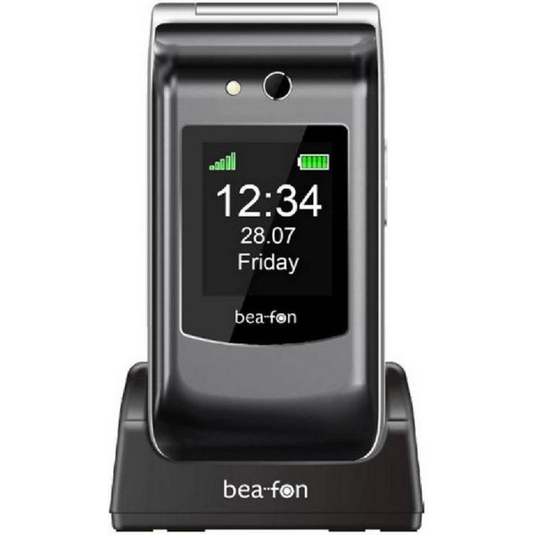 Beafon SL646 Seniorenhandy (Seniorentelefon mit Drehklappdesign, Großtasten, SOS, lange Akku)