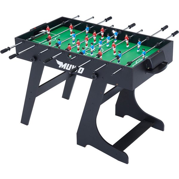 MUWO Kickertisch "Mondial" Indoor faltbarer Tischkicker