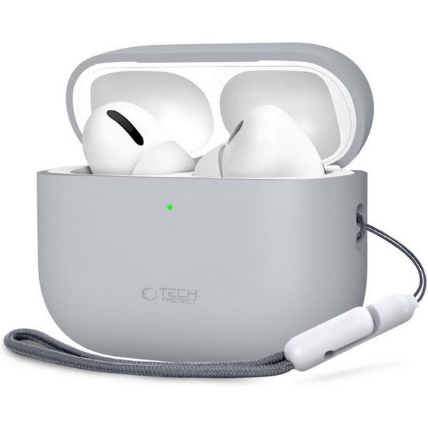 TECH PROTECT Kopfhörer-Schutzhülle Silikonhülle für AirPods Pro 3, Passgenauer Rundumschutz für das Ladecase