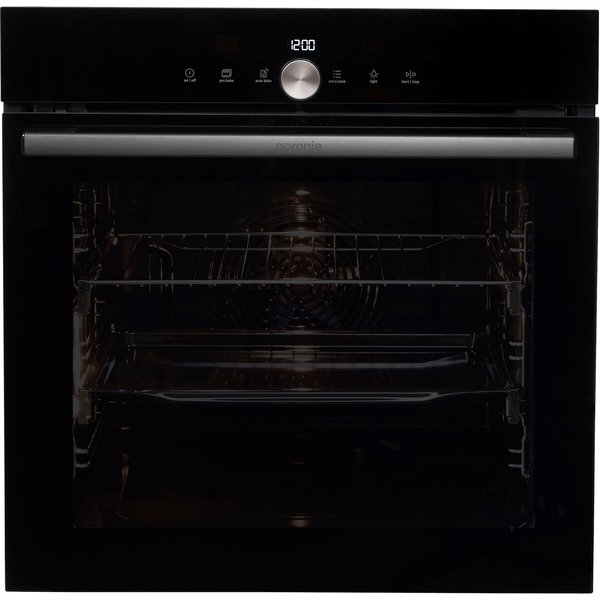 GORENJE Pyrolyse Backofen BPS 6747 A09DBGOT, mit 2-fach-Teleskopauszug, Pyrolyse-Selbstreinigung, Pyrolyse: Selbstreinigung durch hohe Hitze ohne Chemie