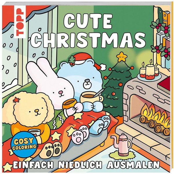 Cosy Coloring - Cute Christmas / Anna Guillet