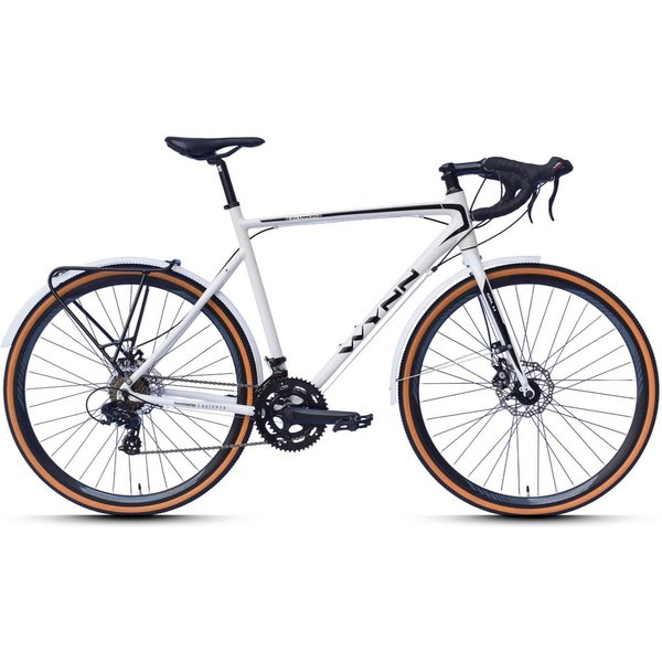 WYNN Gravelbike GRL1.1, 14 Gang Shimano Tourney Schaltwerk, Kettenschaltung