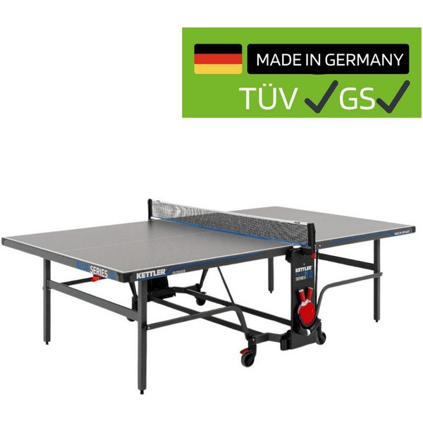 KETTLER Tischtennisplatte KETTLER K10 Outdoor, Das Netz ist im Lieferumfang enthalten
