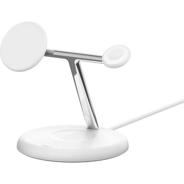 Belkin BoostCharge Pro 3-in-1 Ladestation (iPhone 17/Air/16/15, Pixelsnap, AirPods, Apple Watch)