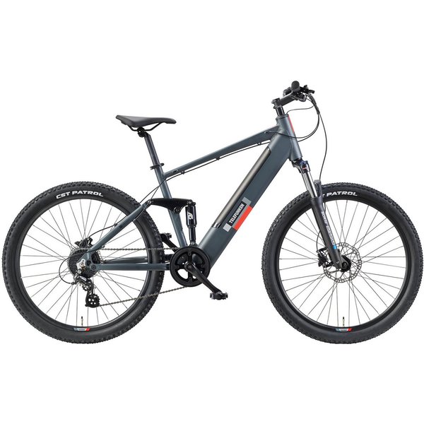 Telefunken E-Bike Mountainbike Aufsteiger M936, 8 Gang Shimano Altus Schaltwerk, Kettenschaltung, Heckmotor, 468 Wh, Pedelec, Elektrofahrrad, Damen, Herren, MTB