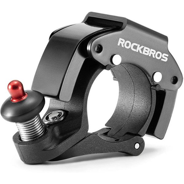 ROCKBROS Fahrradklingel MTB Rennrad E-Bike Fahrradklingel, laut stabil Aluminium Lenkerklingel