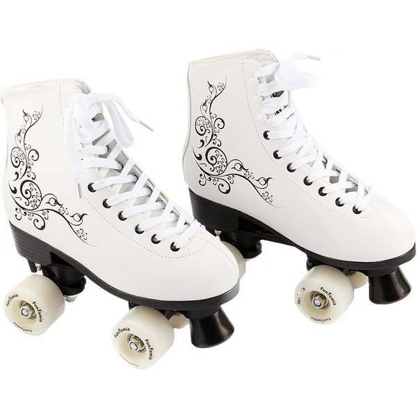 FunTomia Rollschuhe Rollschuhe Discoroller Größen 30-44 Rollerskates Retro Skate