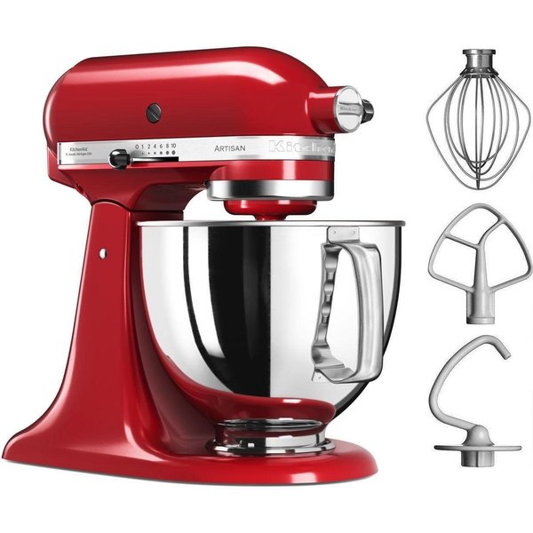 KitchenAid Küchenmaschine 5KSM125EER, 300 W, 4,8 l Schüssel