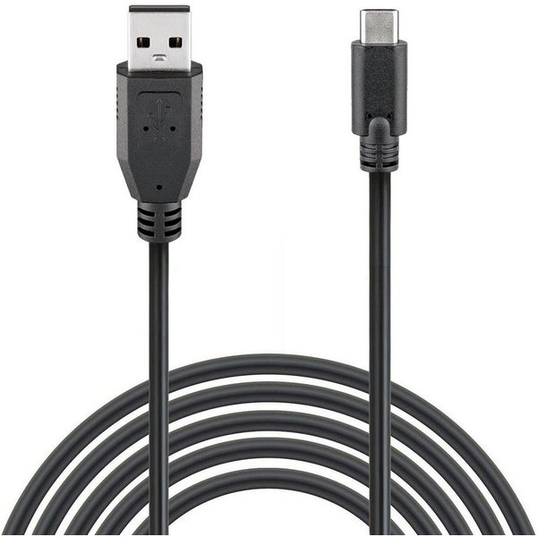 Wicked Chili USB-C Ladekabel für PS5, XBOX X/S Controller Gaming-Controllerkabel, USB-C, USB-A (300 cm), Extra Lang, 3A Fast Charge, mit Knickschutz, Play & Cha