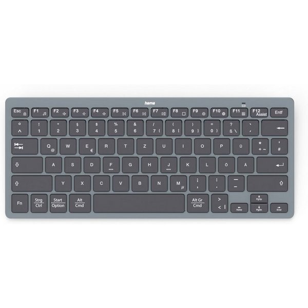 Hama Bluetooth-Tastatur "Travel 400" (kabellos, QWERTZ) Tastatur