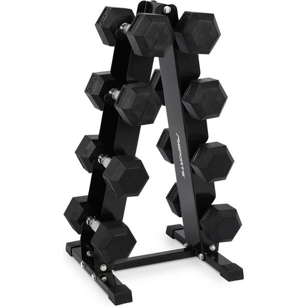 MSports® Kurzhantel Rack mit 300kg Belastbarkeit Hantelständer Hantelablage