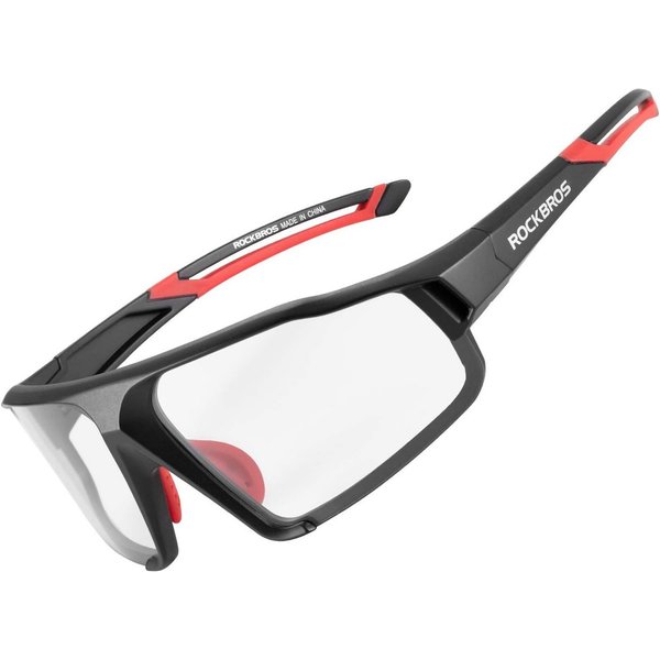 ROCKBROS Fahrradbrille Photochrome Unisex Fahrradsonnenbrille mit UV400 Schutz für Outdoor