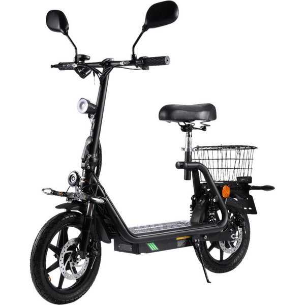 ENEWAY E-Scooter City Floh-S Elektroroller 45 km/h, 45 km/h, (Set), mit Straßenzulassung, Blinkervorbereitung direkt verbaut