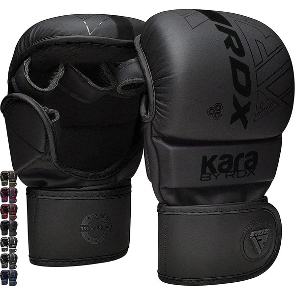 RDX Sports MMA-Handschuhe RDX MMA Handschuhe, MMA Gloves für Kampfsport Grappling Training