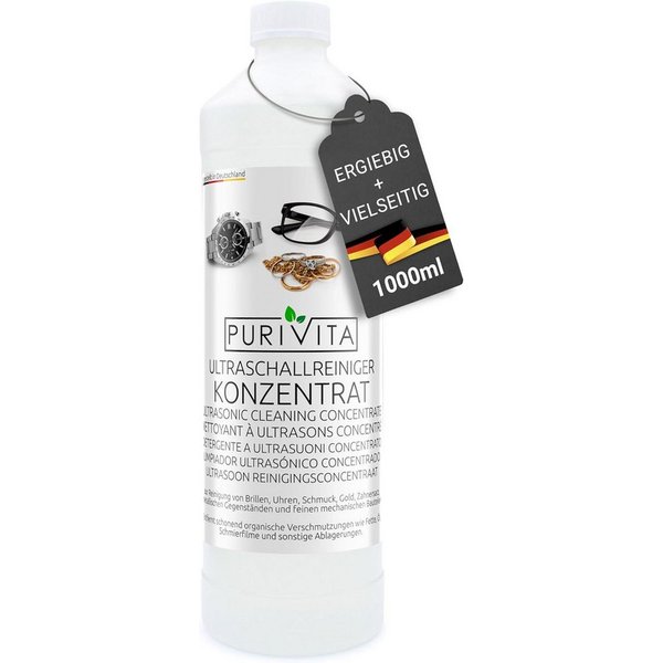Purivita Ultraschallreiniger PURIVITA Ultraschallreiniger, Konzentrat, 1000 ml