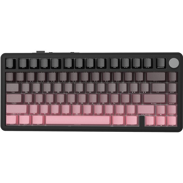 ATTACK SHARK ATTACK SHARK X85 Tri-Mode Gasket Mechanische Tastatur mit Knopf Gaming-Tastatur