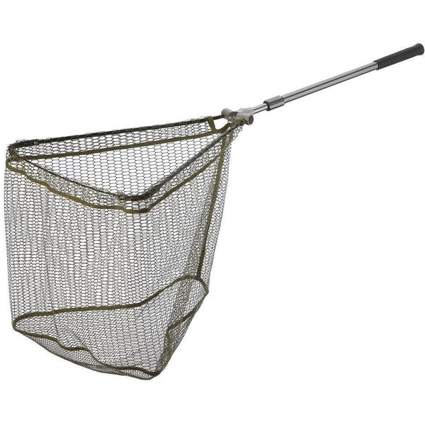 Cormoran Angelkescher Cormoran Klappkescher 6246-2 60x60cm 220cm 2-teilig Netz Angelkescher