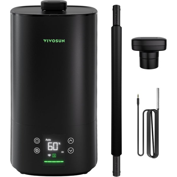 VIVOSUN Luftbefeuchter VIVOSUN AeroStream, 5 l Wassertank, Smart Control mit App-Anbindung