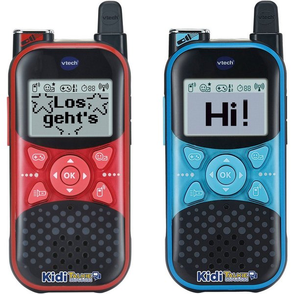 Vtech® Walkie Talkie KidiTalkie Explorer, (Set, 2-St), mit Taschenlampe