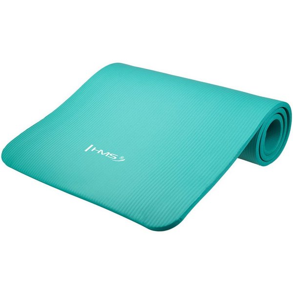 HMS Fitnessmatte MAXI Yogamatte Sportmatte Gymnastikmatte Pilates, inkl. Tragegurt, 15mm dick und einer Maxilänge von 183cm