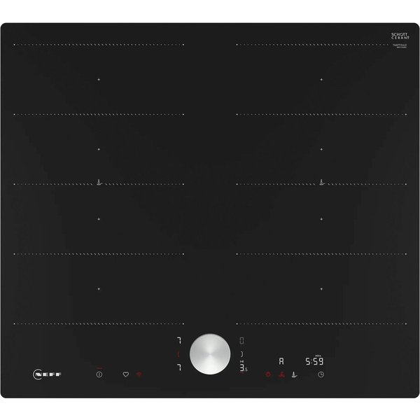 NEFF Flex-Induktions-Kochfeld N 90 T66PTX4L0, Präzise Twist Pad®-Steuerung & smarte, intuitive Flexzonen