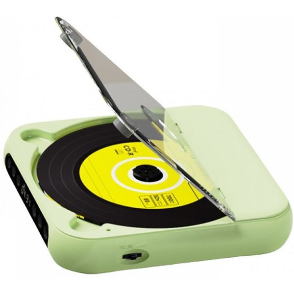 BBWL Bluetooth CD-Player 5.3 tragbar mit Kopfhörer, HIFI-Sound tragbarer CD-Player (Kopfhöreranschluss, Lautsprecher und U-Disk Wiedergabe)