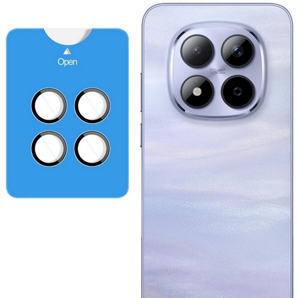 Wigento Kameraschutzglas Linsenschutz für Xiaomi Redmi Note 15 Pro 5G 9H Glas mit Anbringhilfe für Xiaomi Redmi Note 15 Pro 5G, Selbstpositionierend, HD klar