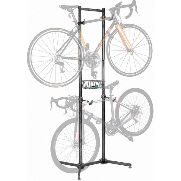 relaxdays Fahrradständer 2 Räder (1-St)