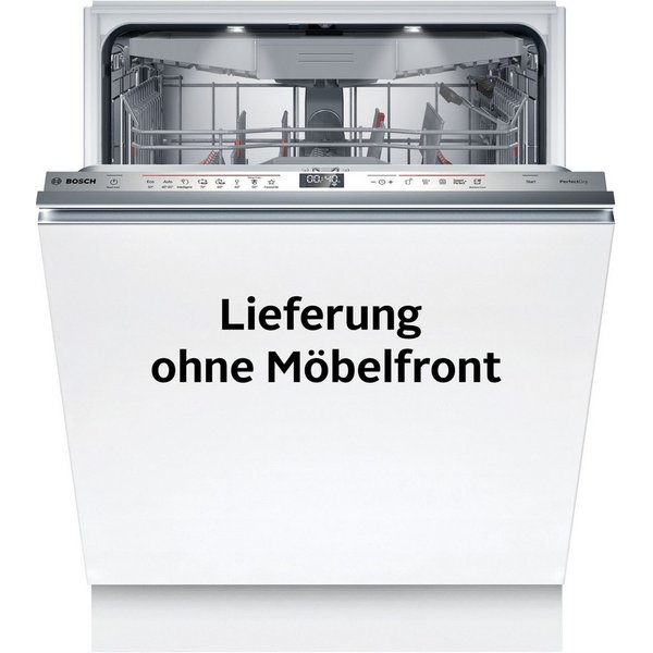 BOSCH vollintegrierbarer Geschirrspüler Serie 6 SMV6ZCX16E, 14 Maßgedecke, Hervorragendes Perfect Dry & flexible, leicht laufende Max Flex Körbe