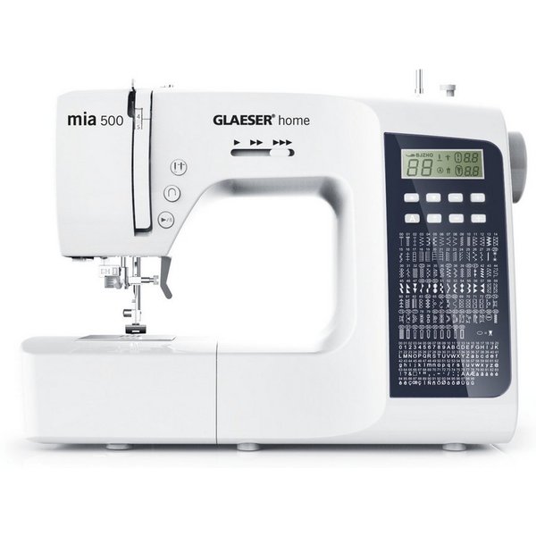 GLAESER home Nähmaschine Digitale Nähmaschine GLAESER® home mia 500, 300 Programme