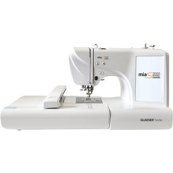 GLAESER home Näh- und Stickmaschine GLAESERhome miaS2000combi Stick- & Nähmaschine, 160 Programme