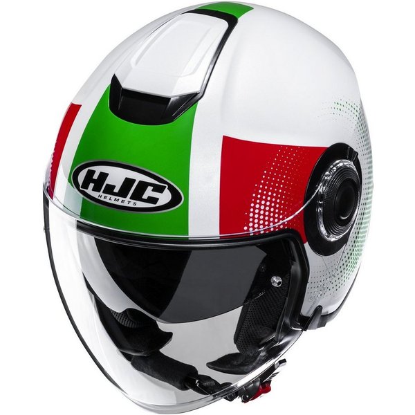 HJC Motorradhelm HJC i40N Pyle MC41 Jethelm (1er Set), jethelm für motorrad