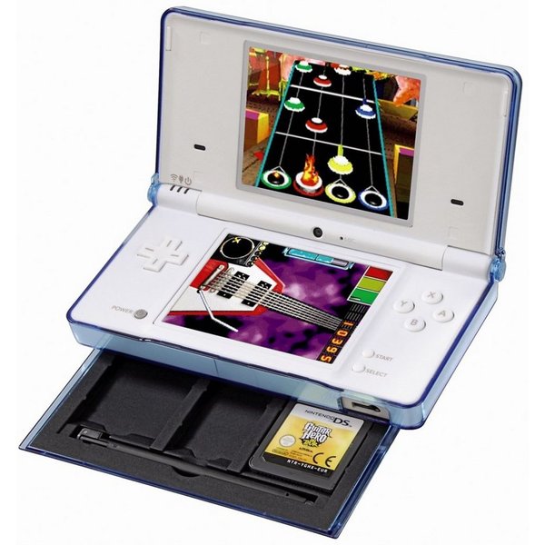 Hama Konsolen-Tasche Hard-Case Box Tasche Schutz-Hülle Blau, Aufbewahrungpassend für Nintendo DSi Konsole