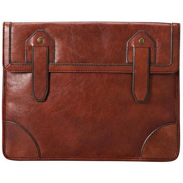 Fossil Tablettasche Tasche Leder Stoff Braun - ML1374200