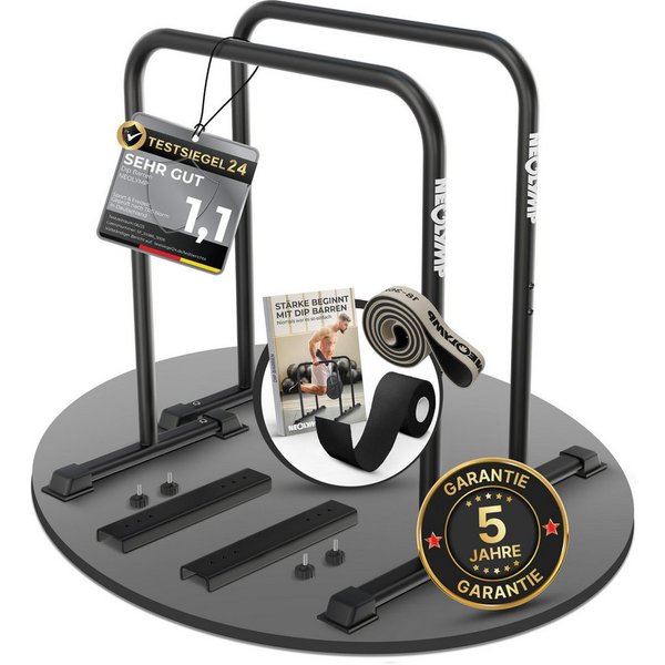 NEOLYMP Liegestützgriffe Dip Barren Calisthenics Equipment – 400 kg belastbare Dip Station (Calisthenics Equipment– rostfreie Dip Stange Fitnessgeräte für Zuhau