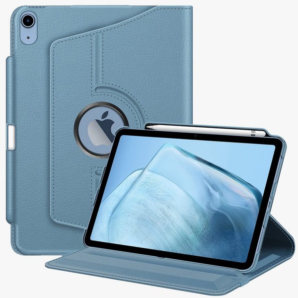 Fintie Tablet-Hülle für iPad 11. Generation 2025 11 Zoll (A16), iPad 10. Generation 2022 10.9 Zoll, mit Pencil Halter, 360 Grad drehbarem Ständer und Auto Schla