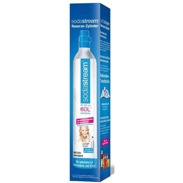 SodaStream CO₂-Zylinder Sodastream Reservezylinder 60 L pfandfrei