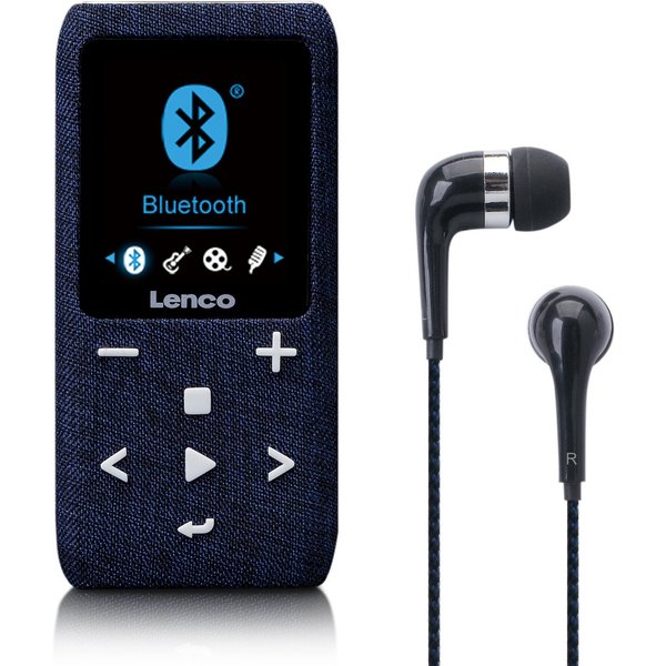 Lenco Xemio-861 MP3-Player (8 GB, MP3/MP4-Player, erweiterbar bis 64GB, Aufnahmemodus, inklusive Zubehör)